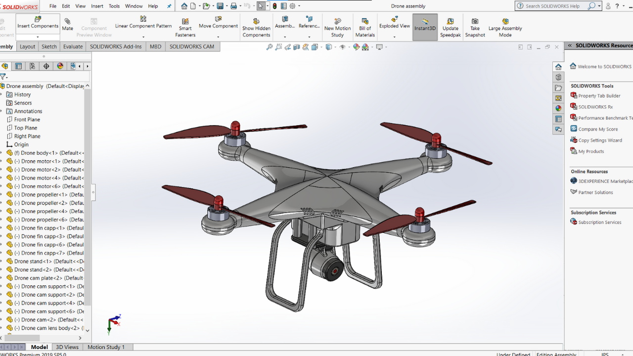 Бионический дизайн в solidworks